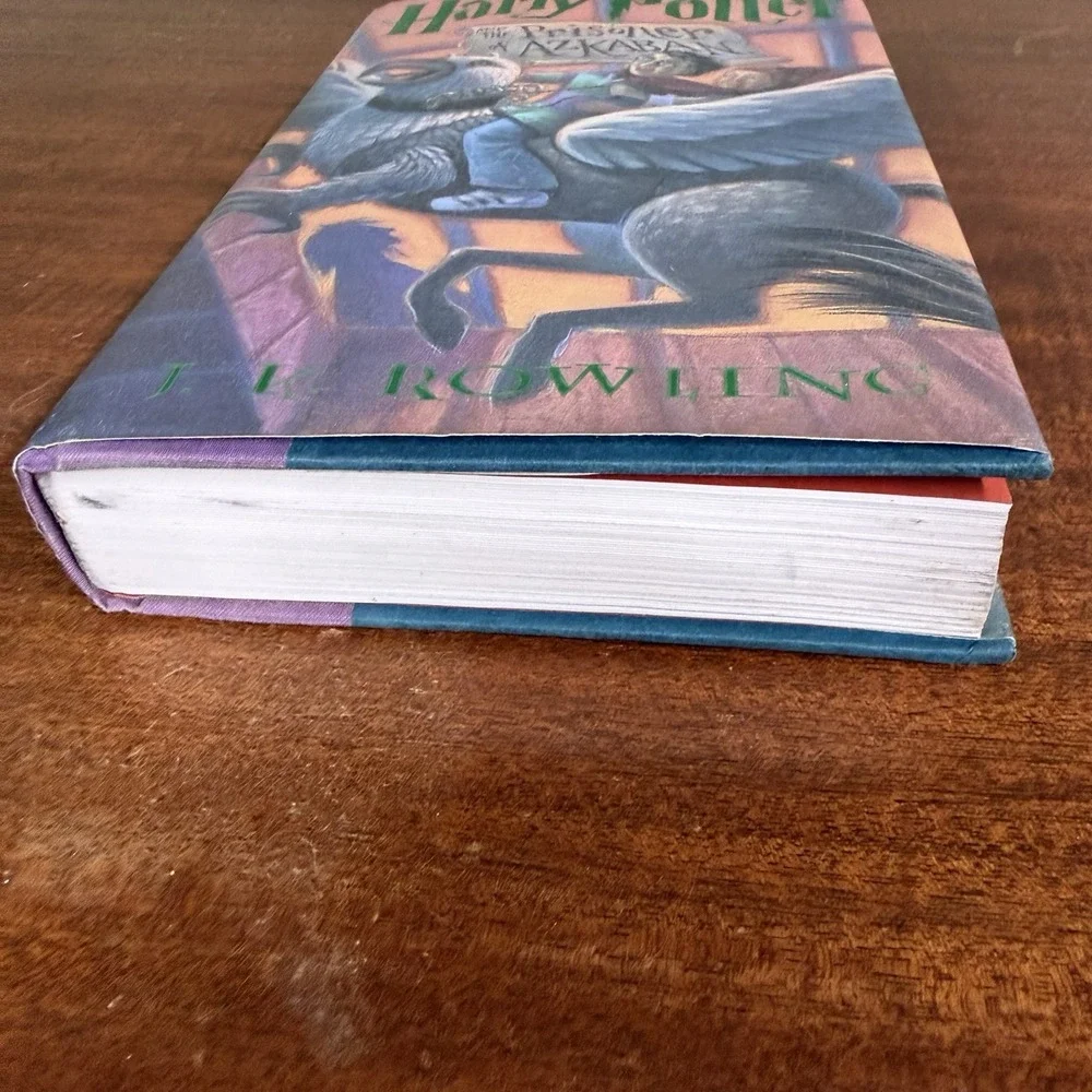 2 Harry Potter 1st American Editions Books-GOBLET OF FIRE - PRISONER OF AZKABAN